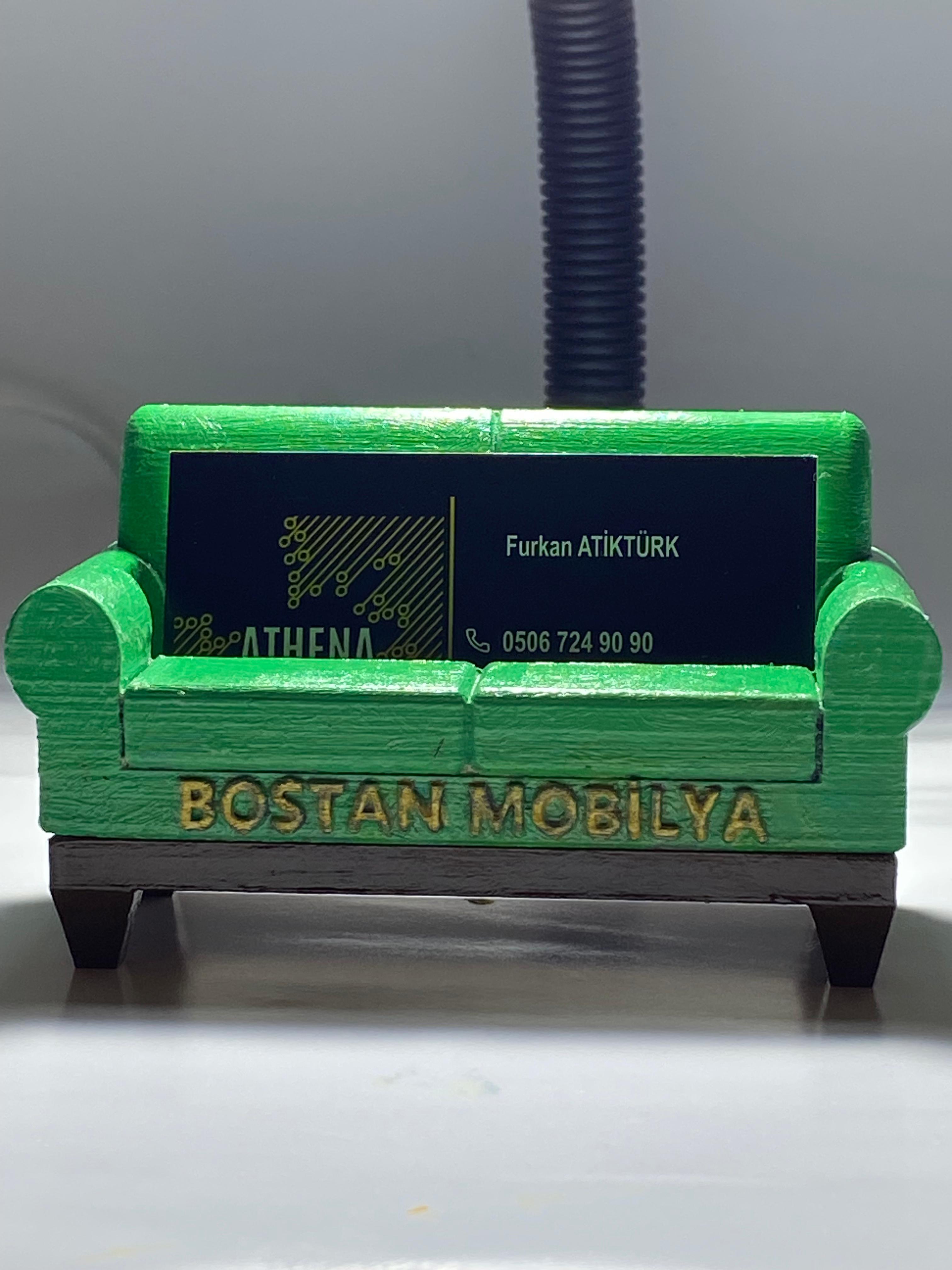 3D Baski Kanepe Kartvizitlik2 - Metin Atiktürk 3D